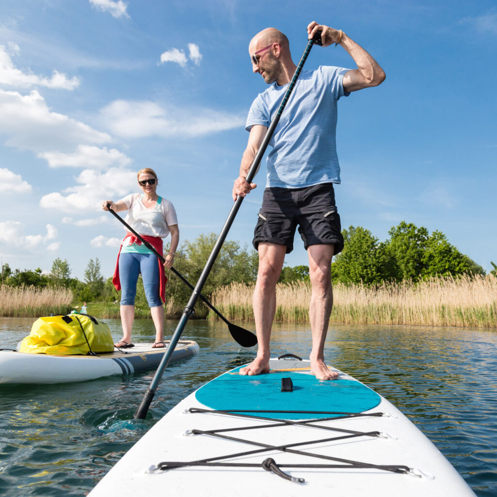 Freizeitvergnügen im Wasser