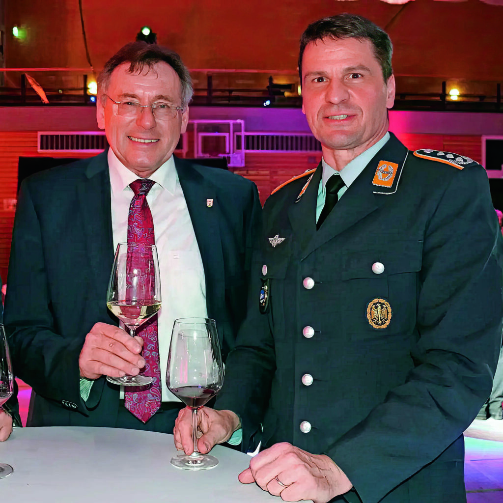 Oberbürgermeister Dr. Bernhard Gmehling auf dem diesjährigen Neujahrsempfang