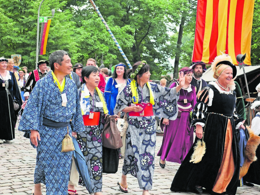 Gäste aus aller Welt - Delegation aus Shinshiro
