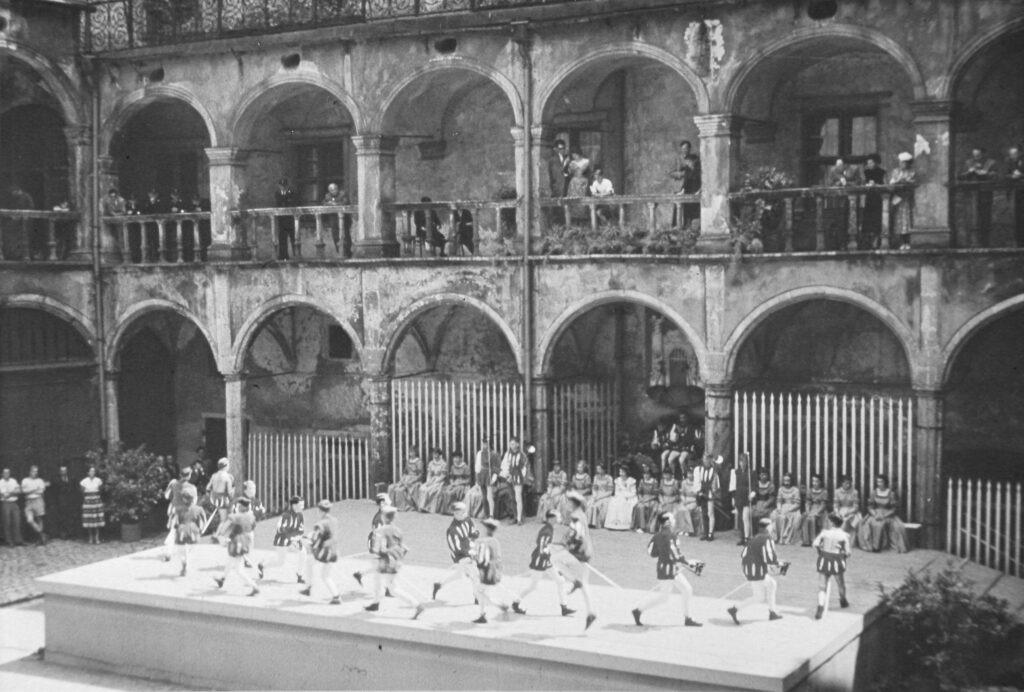 Steckenreitertanz - Uraufführung 1955