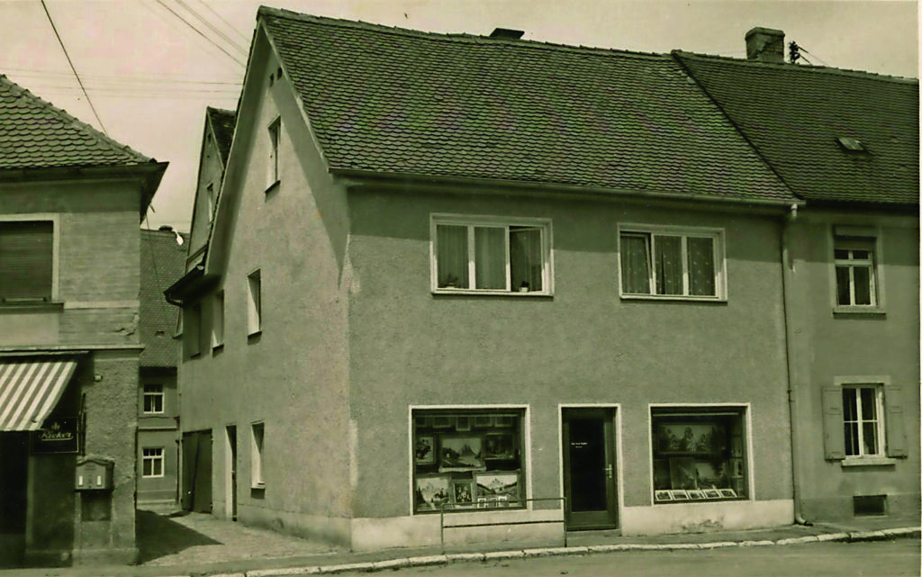 Der erste Standort der Glaserei Nassler in der Neuburger Schützenstraße