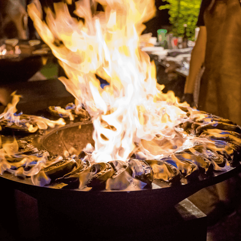 Feuer und Flamme fürs Grillen
