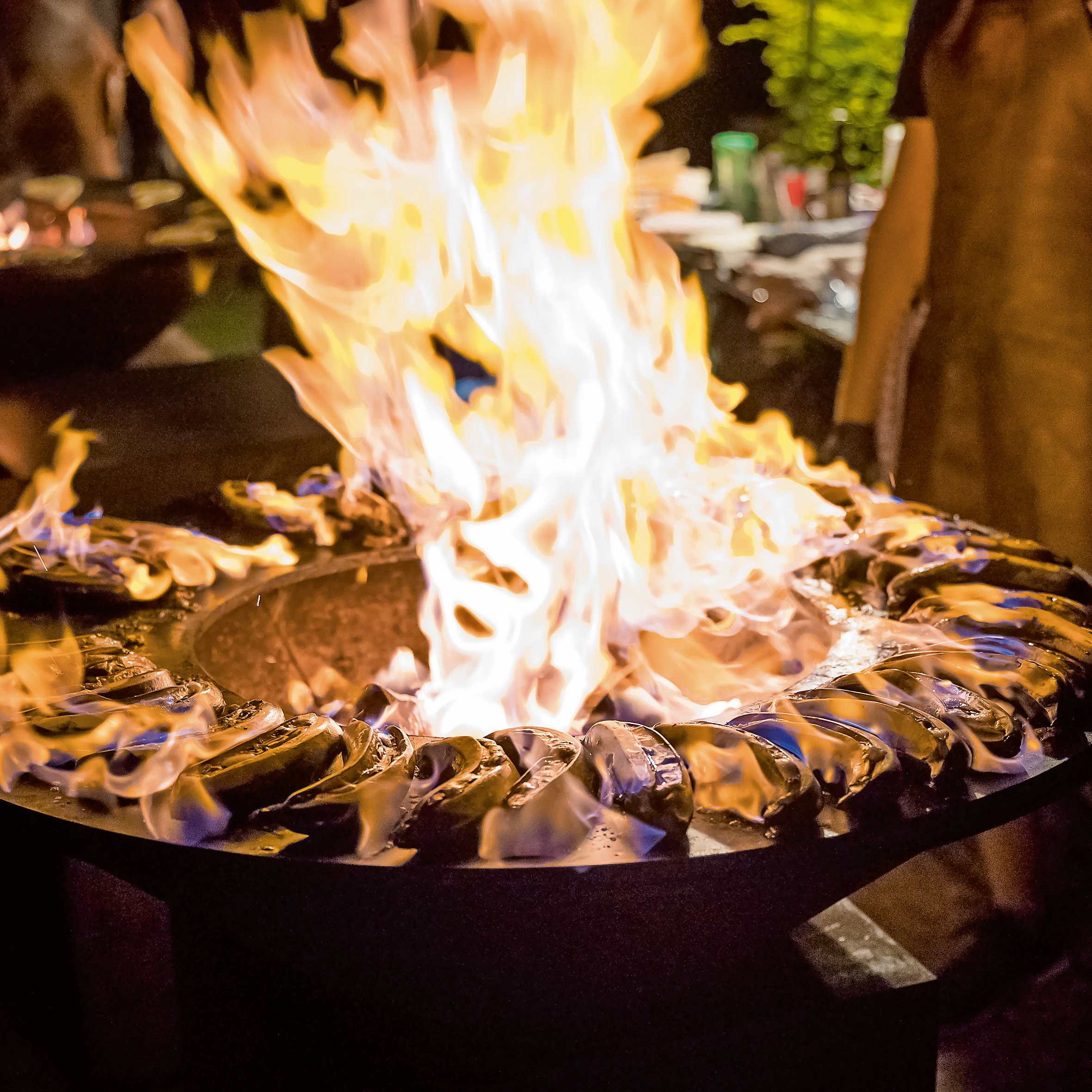 Feuer und Flamme fürs Grillen