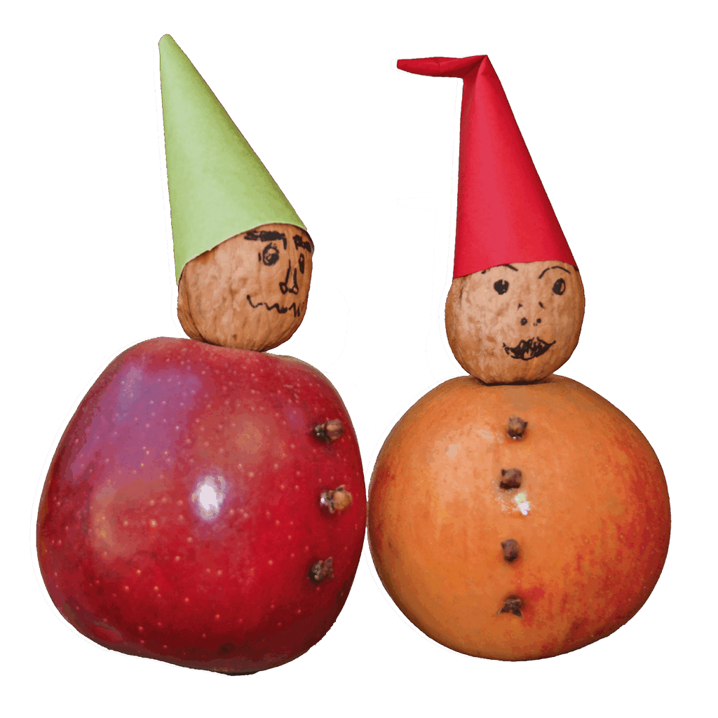 Apfelmännchen machen gute Laune