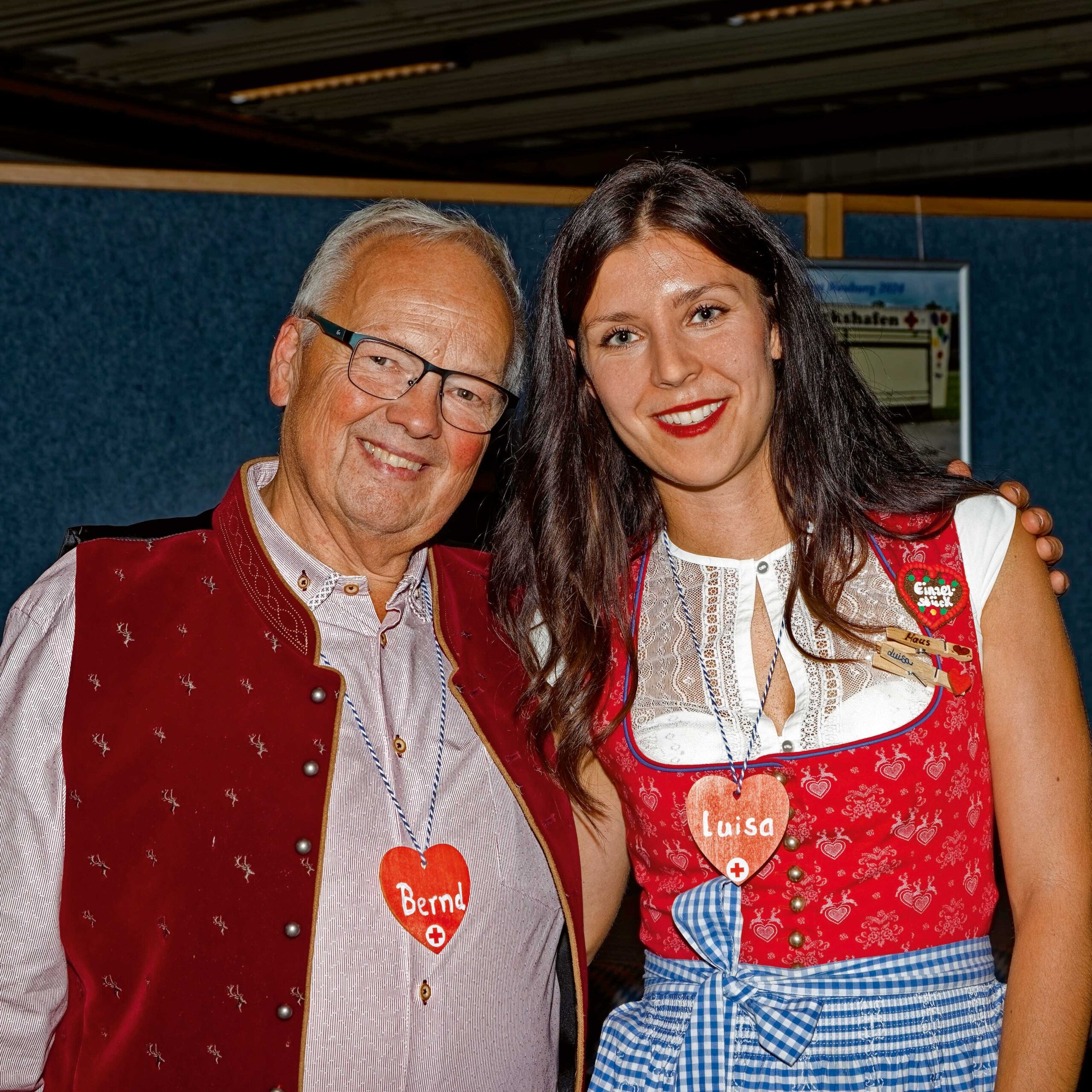 Bernd Pfaller und Luisa Enzersberger