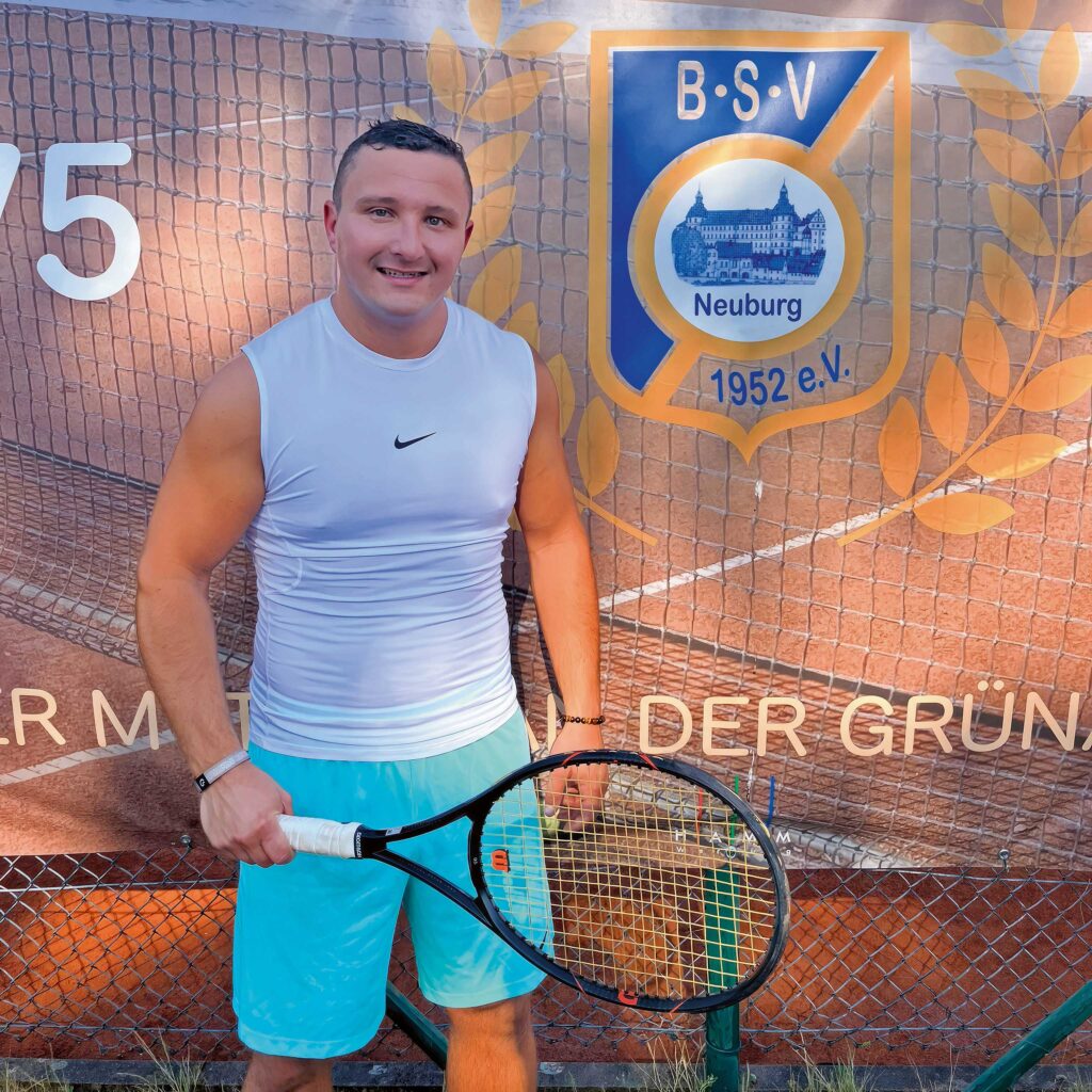 Marcel Engel, Vorstand - Tennisabteilung des BSV Neuburg
