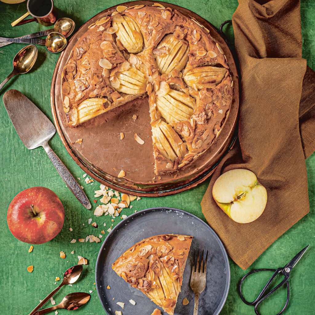 Versunkener Apfelkuchen